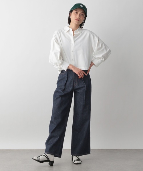 LOWRYS FARM(ローリーズファーム)の「CONEルーズデニムパンツ 177922(デニムパンツ・レディース・ネイビー/ブルー・MEDIUM/LARGE)」の16枚目の写真