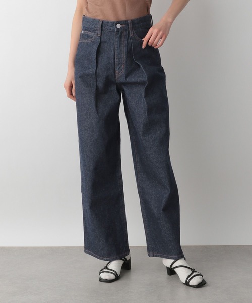 LOWRYS FARM(ローリーズファーム)の「CONEルーズデニムパンツ 177922(デニムパンツ・レディース・ネイビー/ブルー・MEDIUM/LARGE)」の17枚目の写真