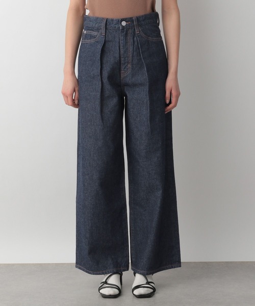 LOWRYS FARM(ローリーズファーム)の「CONEルーズデニムパンツ 177922(デニムパンツ・レディース・ネイビー/ブルー・MEDIUM/LARGE)」の18枚目の写真