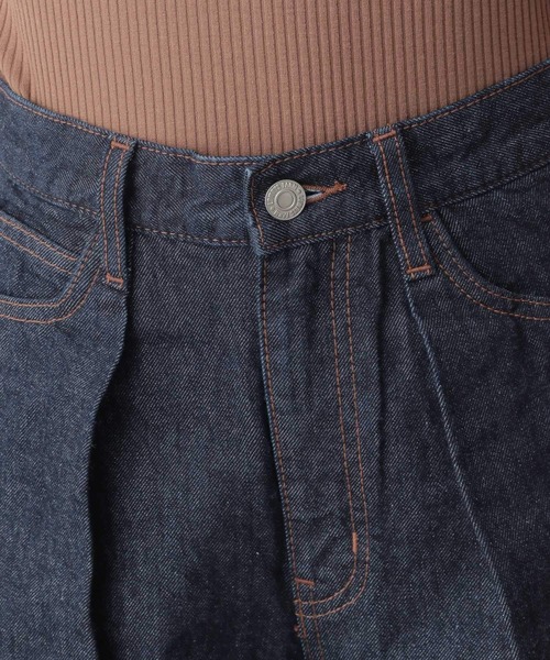 LOWRYS FARM(ローリーズファーム)の「CONEルーズデニムパンツ 177922(デニムパンツ・レディース・ネイビー/ブルー・MEDIUM/LARGE)」の21枚目の写真
