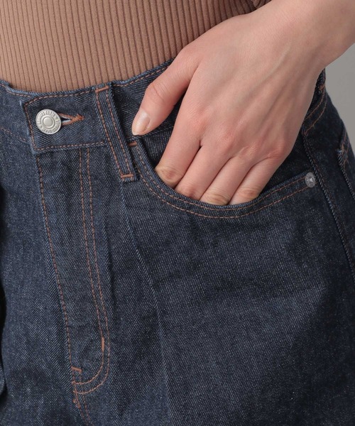 LOWRYS FARM(ローリーズファーム)の「CONEルーズデニムパンツ 177922(デニムパンツ・レディース・ネイビー/ブルー・MEDIUM/LARGE)」の22枚目の写真