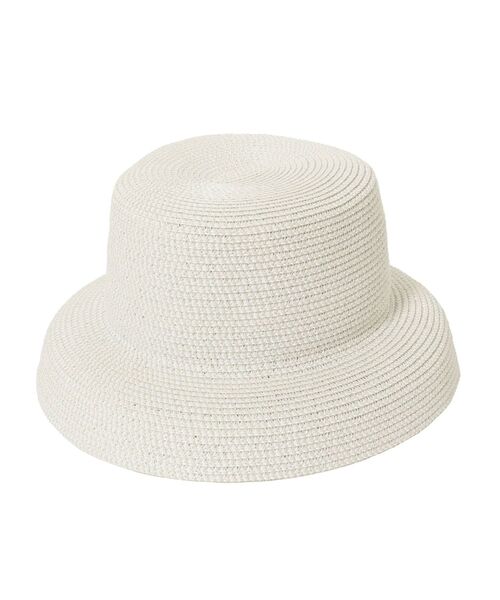ELENDEEK(エレンディーク)の「ペーパーカサブランカハット(ハット・レディース・ブラック/ベージュ/オフホワイト・FREE)」の12枚目の写真