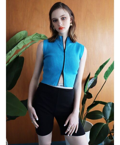 EVRIS（エヴリス）の「ロゴラインバイカーパンツ（その他パンツ・レディース・ブラック/グレー・FREE）」の13枚目の写真