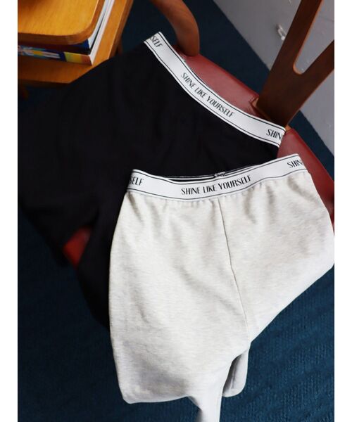 EVRIS（エヴリス）の「ロゴラインバイカーパンツ（その他パンツ・レディース・ブラック/グレー・FREE）」の19枚目の写真