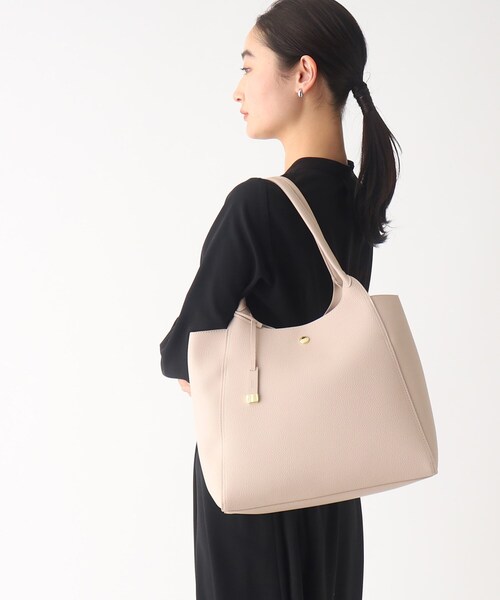 OPAQUE.CLIP（オペークドットクリップ）の「◆トートバッグ【A4収納可/軽量】（トートバッグ・レディース・ベージュ/ブラック/グレー・00）」の10枚目の写真