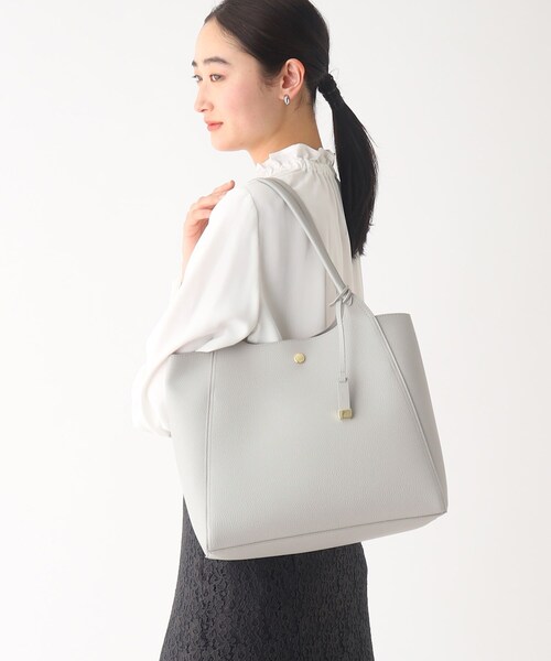 OPAQUE.CLIP（オペークドットクリップ）の「◆トートバッグ【A4収納可/軽量】（トートバッグ・レディース・ベージュ/ブラック/グレー・00）」の20枚目の写真