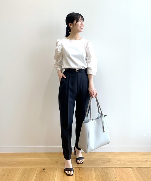 OPAQUE.CLIP（オペークドットクリップ）の「◆トートバッグ【A4収納可/軽量】（トートバッグ・レディース・ベージュ/ブラック/グレー・00）」の13枚目の写真