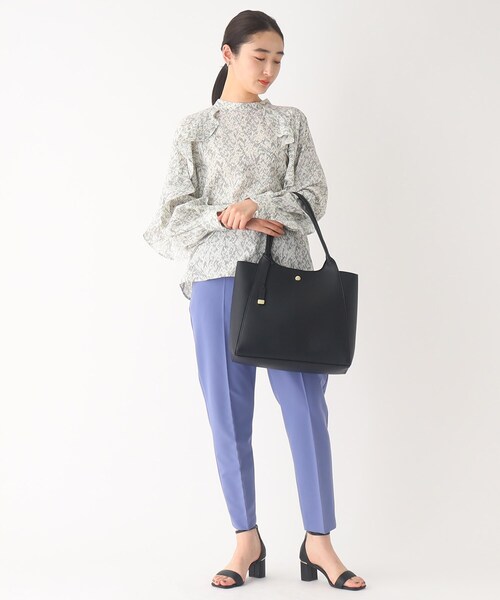 OPAQUE.CLIP（オペークドットクリップ）の「◆トートバッグ【A4収納可/軽量】（トートバッグ・レディース・ベージュ/ブラック/グレー・00）」の8枚目の写真