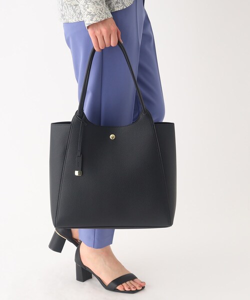 OPAQUE.CLIP（オペークドットクリップ）の「◆トートバッグ【A4収納可/軽量】（トートバッグ・レディース・ベージュ/ブラック/グレー・00）」の11枚目の写真