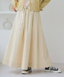 Crisp | ベルトフレアスカート(スカート)