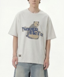 HOOK（フック）の「【HOOK】古着風フロントプリントビッグTEE (SS) (LR)（Tシャツ/カットソー）」
