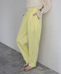 fredy emue | ナイロンボリュームタックパンツ(その他パンツ)