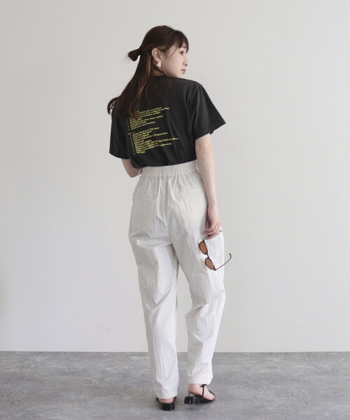 fredy emue(フレディエミュ)の「ナイロンボリュームタックパンツ(その他パンツ・レディース・ブラック/イエロー/ピンク/アイボリー・38/36)」の20枚目の写真