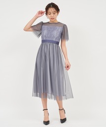 LOYAL PARTY ロイヤルパーティー デニムコルセットワンピース セール】デニムコルセットワンピース（ワンピース）｜ROYAL