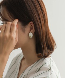 バッファローホーンイヤリング