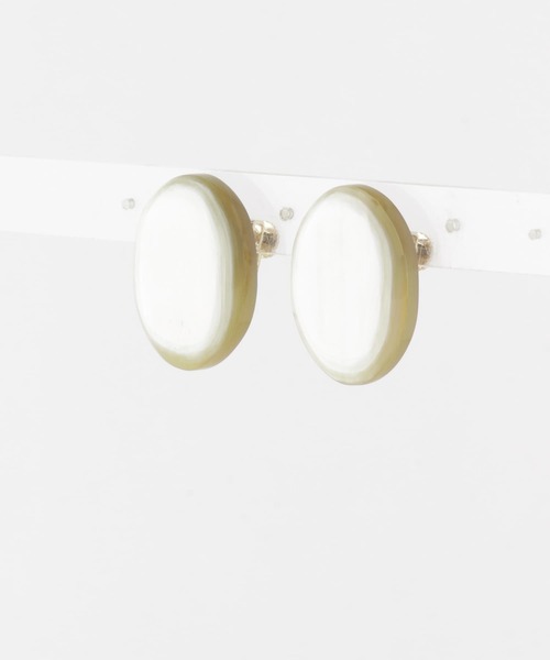 URBAN RESEARCH DOORS(アーバンリサーチドアーズ)の「バッファローホーンイヤリング(イヤリング・レディース・ブラック/シルバー・-)」の6枚目の写真