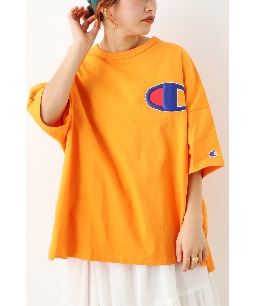 【レア】ロデオクラウンズ Champion ワイドボックスTシャツと1点同梱 セール】Champion ワイドボックスTシャツ（Tシャツ/カットソー