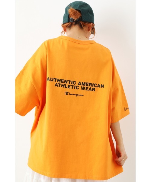 【レア】ロデオクラウンズ Champion ワイドボックスTシャツと1点同梱 セール】Champion ワイドボックスTシャツ（Tシャツ/カットソー