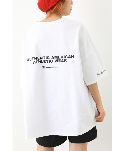 【レア】ロデオクラウンズ Champion ワイドボックスTシャツと1点同梱 セール】Champion ワイドボックスTシャツ（Tシャツ/カットソー