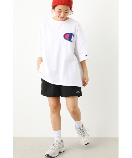 セール】Champion ワイドボックスTシャツ（Tシャツ/カットソー