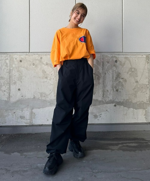 セール】Champion ワイドボックスTシャツ（Tシャツ/カットソー