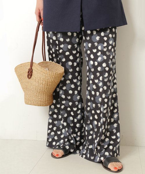 Spick & Span（スピックアンドスパン）の「【MARCHER / マルシェ】レザーハンドルカゴBAG（かごバッグ・レディース・ベージュ・FREE）」の3枚目の写真