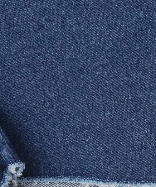 LOWRYS FARM（ローリーズファーム）の「カットオフデニムショートパンツ　 195453（デニムパンツ・キッズ・ブラック/オフホワイト/ブルー・110cm/120cm/130cm/140cm/150cm）」の14枚目の写真