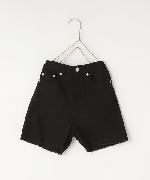 LOWRYS FARM（ローリーズファーム）の「カットオフデニムショートパンツ　 195453（デニムパンツ・キッズ・ブラック/オフホワイト/ブルー・110cm/120cm/130cm/140cm/150cm）」の19枚目の写真