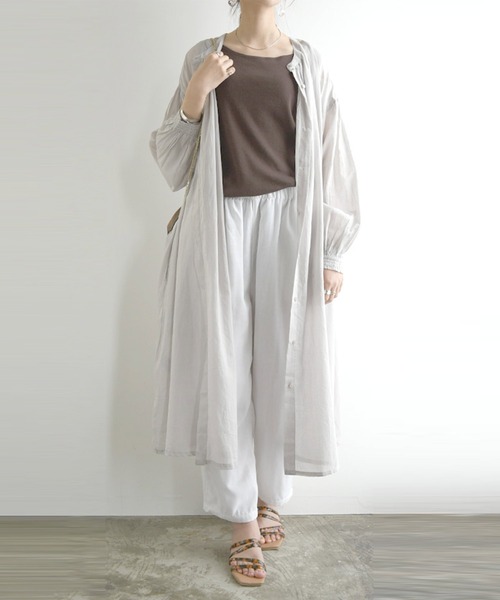 and it_(アンドイット)の「Wガーゼコクーンパンツ(その他パンツ・レディース・アイボリー/ブラック/その他・M-L)」の19枚目の写真