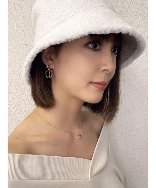 GYDA（ジェイダ）の「JEYSUSシンメトリーGGピアス（ピアス（両耳用）・レディース・シルバー/ゴールド・FREE）」の3枚目の写真