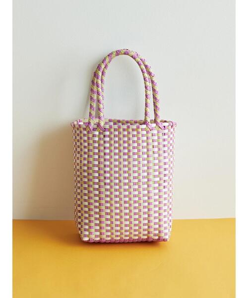 AMERICAN HOLIC（アメリカンホリック）の「カラーメルカドミニBAG（エコバッグ/サブバッグ・レディース・ピンク/ブルー・FREE）」の14枚目の写真