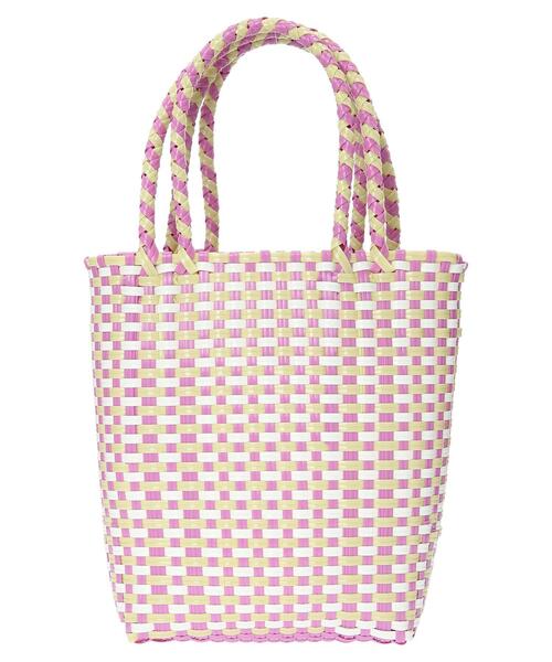 AMERICAN HOLIC（アメリカンホリック）の「カラーメルカドミニBAG（エコバッグ/サブバッグ・レディース・ピンク/ブルー・FREE）」の5枚目の写真