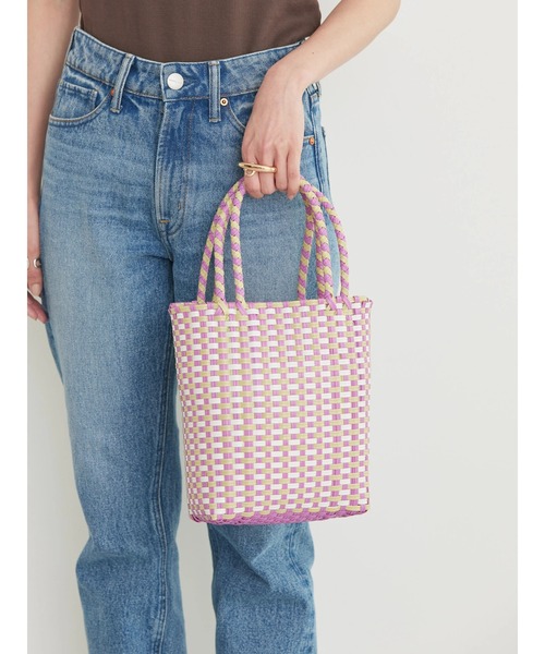 AMERICAN HOLIC（アメリカンホリック）の「カラーメルカドミニBAG（エコバッグ/サブバッグ・レディース・ピンク/ブルー・FREE）」の17枚目の写真