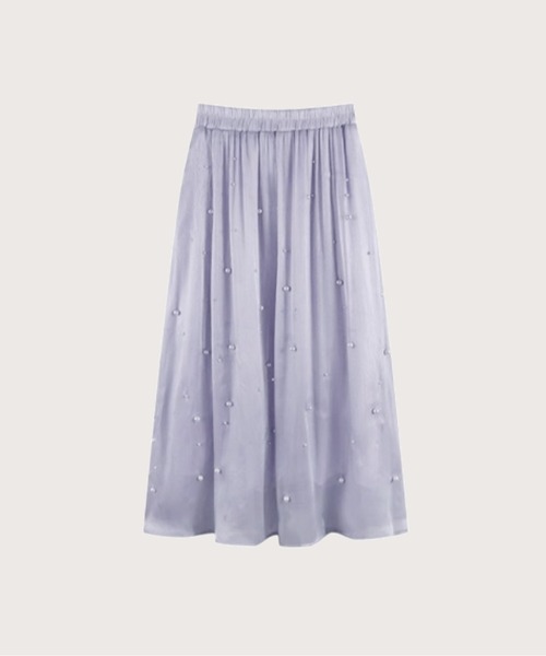 Pearl Deco Satin Sparkle Skirt