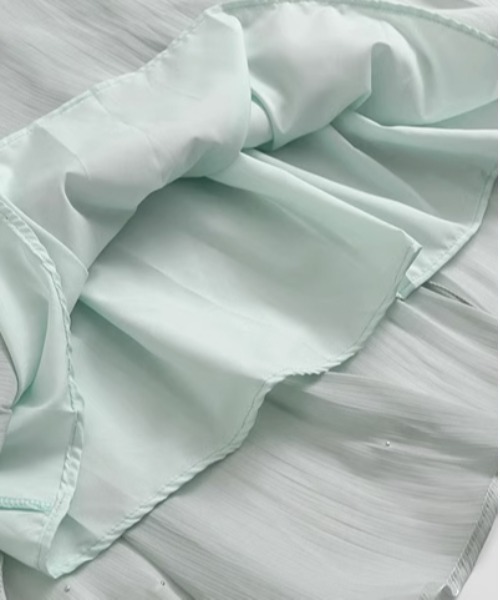 Pearl Deco Satin Sparkle Skirt