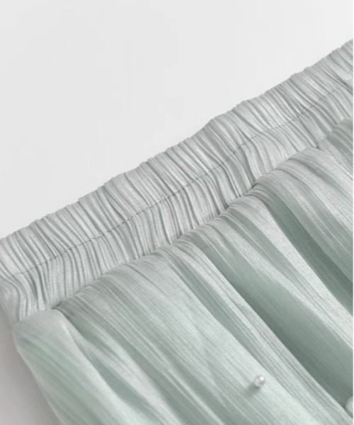 Pearl Deco Satin Sparkle Skirt