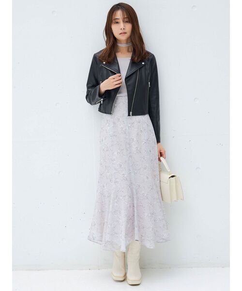 MERCURYDUO（マーキュリーデュオ）の「マルチウェイストラップコンパクトリブニット（ニット/セーター・レディース・ブラック/パープル/オフホワイト/ベージュ・FREE）」の11枚目の写真