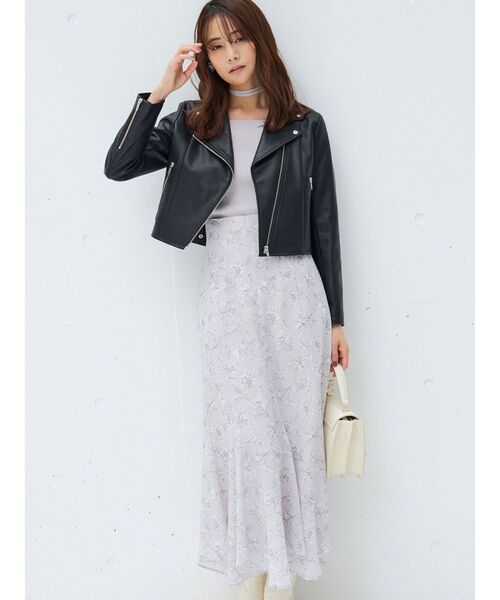 MERCURYDUO（マーキュリーデュオ）の「マルチウェイストラップコンパクトリブニット（ニット/セーター・レディース・ブラック/パープル/オフホワイト/ベージュ・FREE）」の12枚目の写真