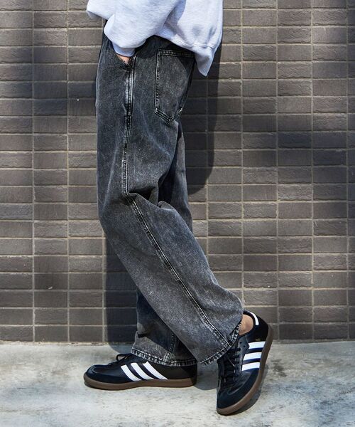 FFEIN(フェイン)の「【FFEIN(フェイン)】ヴィンテージライクタックデニムパンツ(デニムパンツ・メンズ・チャコール/ブラック/ブルー・LARGE/SMALL/MEDIUM)」の13枚目の写真