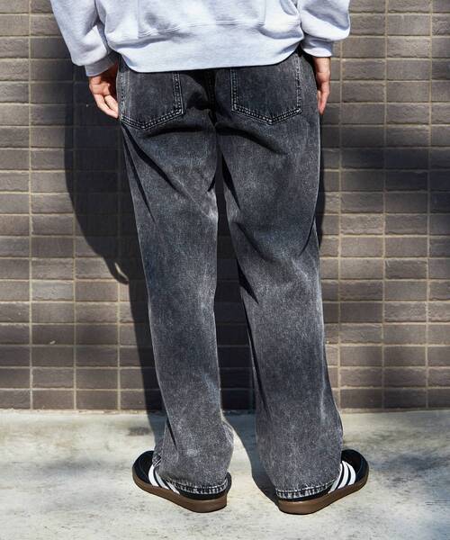 FFEIN(フェイン)の「【FFEIN(フェイン)】ヴィンテージライクタックデニムパンツ(デニムパンツ・メンズ・チャコール/ブラック/ブルー・LARGE/SMALL/MEDIUM)」の15枚目の写真