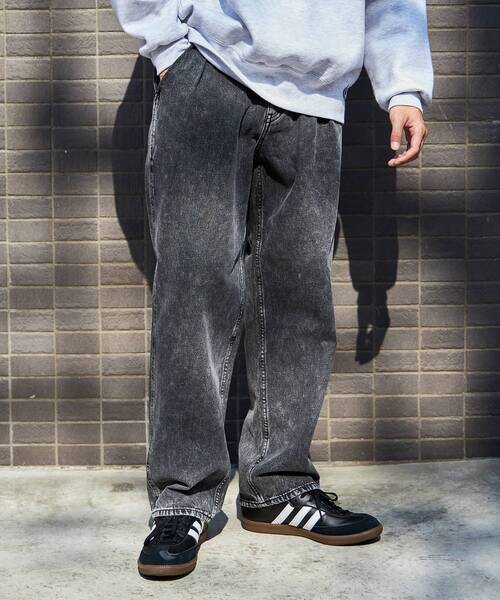 FFEIN(フェイン)の「【FFEIN(フェイン)】ヴィンテージライクタックデニムパンツ(デニムパンツ・メンズ・チャコール/ブラック/ブルー・LARGE/SMALL/MEDIUM)」の16枚目の写真