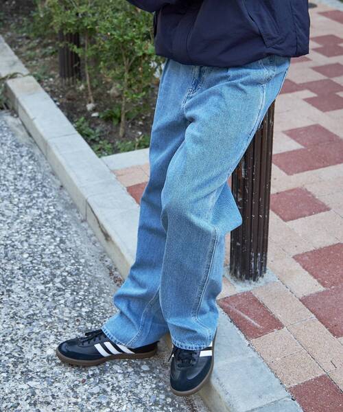 FFEIN(フェイン)の「【FFEIN(フェイン)】ヴィンテージライクタックデニムパンツ(デニムパンツ・メンズ・チャコール/ブラック/ブルー・LARGE/SMALL/MEDIUM)」の19枚目の写真