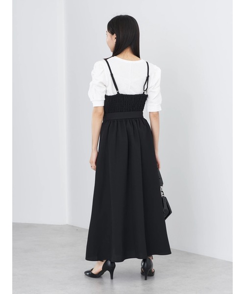 セール】ウエストマークキャミワンピース（ワンピース）｜earth