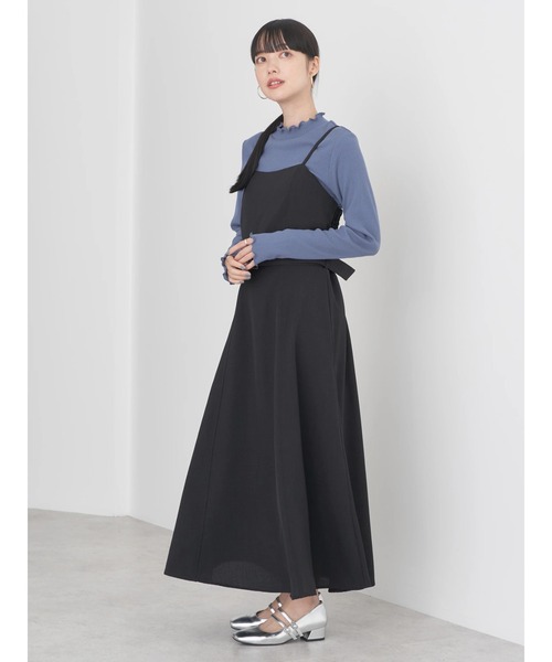 セール】ウエストマークキャミワンピース（ワンピース）｜earth