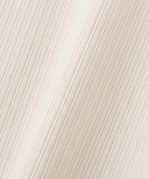 PROPORTION BODY DRESSING(プロポーションボディドレッシング)の「ケミカルレースフレアスリーブテレコ / 1213260801(Tシャツ/カットソー・レディース・オフホワイト/ブラック/グレー・MEDIUM/SMALL)」の18枚目の写真