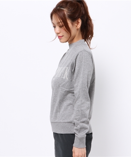 OUTLET(アウトレット)の「【CIAOPANIC TYPY】NEWYORK刺繍ハイネックプルオーバー(Tシャツ/カットソー・レディース・グレー/オフホワイト/ネイビー・FREE)」の9枚目の写真