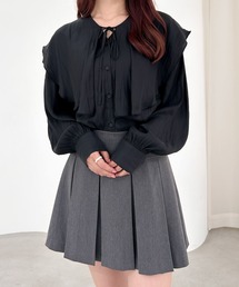 Heather | BIG襟リボンブラウス　967867(シャツ/ブラウス)