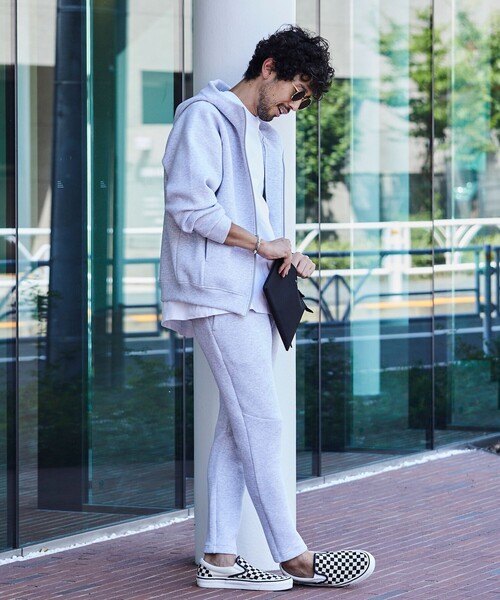 FREAK'S STORE(フリークスストア)の「限定展開 コンフォータブル テックスウェット スリムフィット ジョガーパンツ/スウェットパンツ(スウェットパンツ・メンズ・ブラック/ヘザーグレー・LARGE/MEDIUM/SMALL)」の15枚目の写真