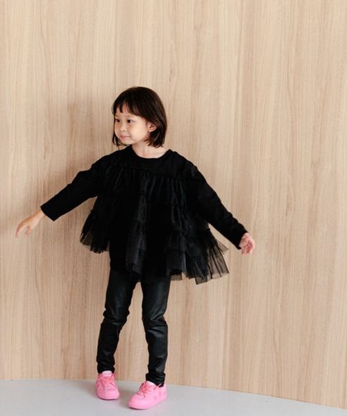 LOWRYS FARM(ローリーズファーム)の「Feiyue 974196(スニーカー・キッズ・ブラック/ピンク・17cm/18cm/19cm)」の9枚目の写真