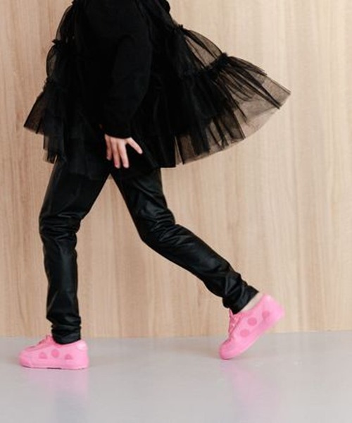 LOWRYS FARM(ローリーズファーム)の「Feiyue 974196(スニーカー・キッズ・ブラック/ピンク・17cm/18cm/19cm)」の16枚目の写真